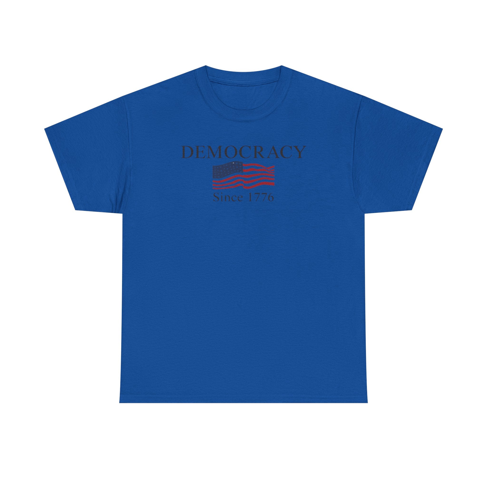 Unisex Heavy Cotton Tee, DEMOCRACY