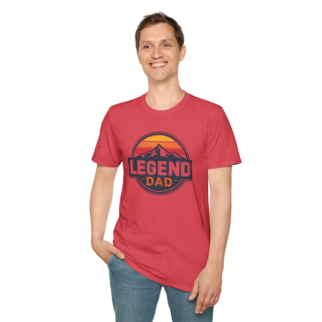 Unisex Softstyle T-Shirt, legend dad