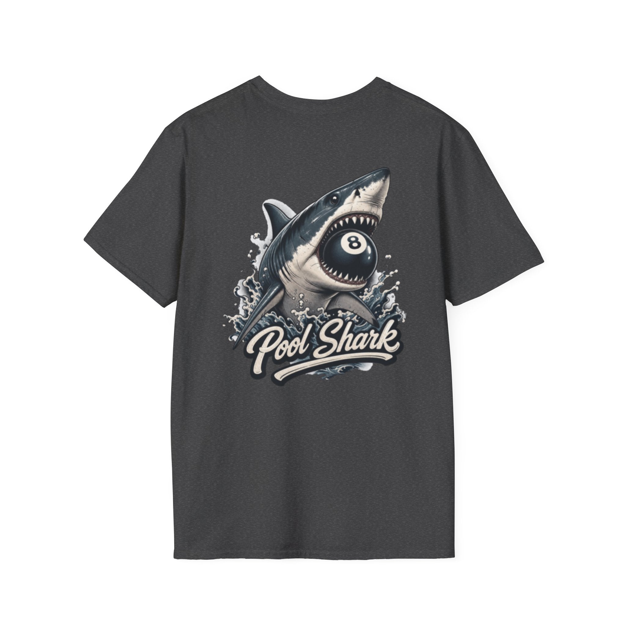 Unisex Softstyle T-Shirt, pool player t-shirt