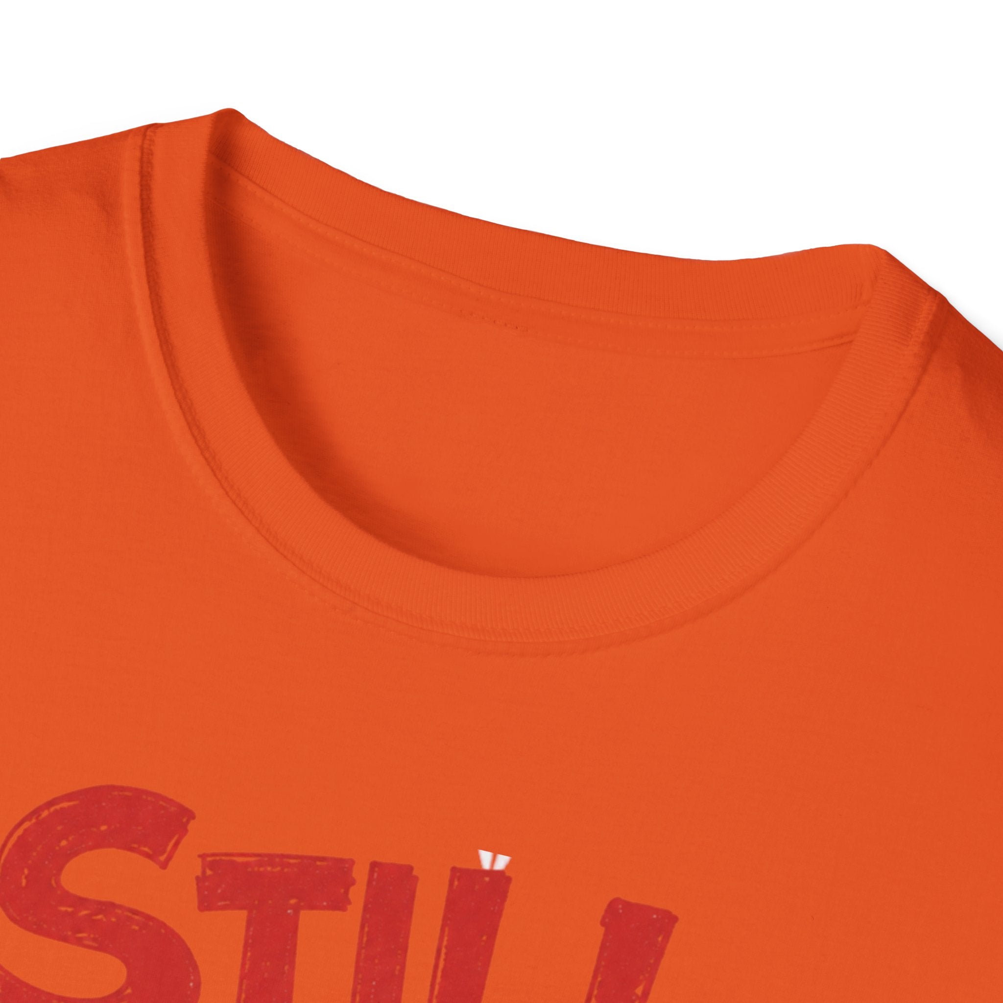 Unisex Softstyle T-Shirt, pool player still hustling