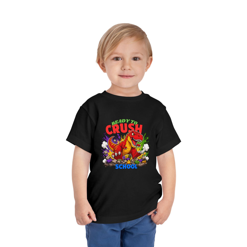 Toddler Short Sleeve Tee, t-rex
