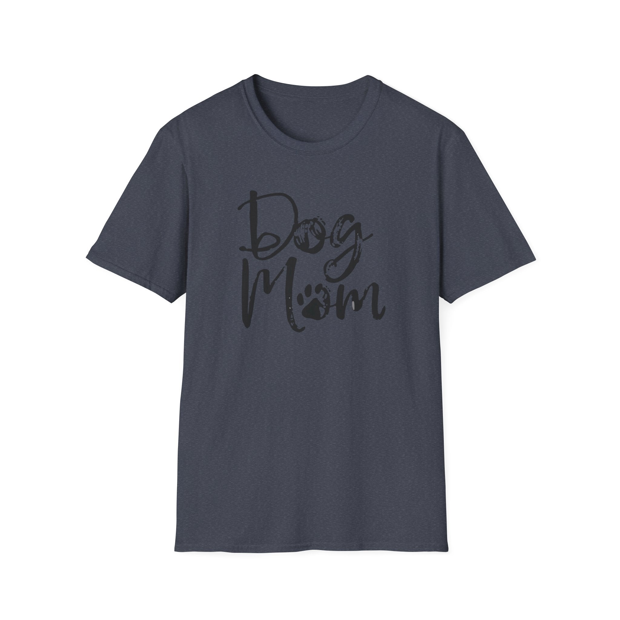 Unisex Softstyle T-Shirt, Dog Mom Shirt, Cute Dog Lover Tee, Gift for Dog Mom