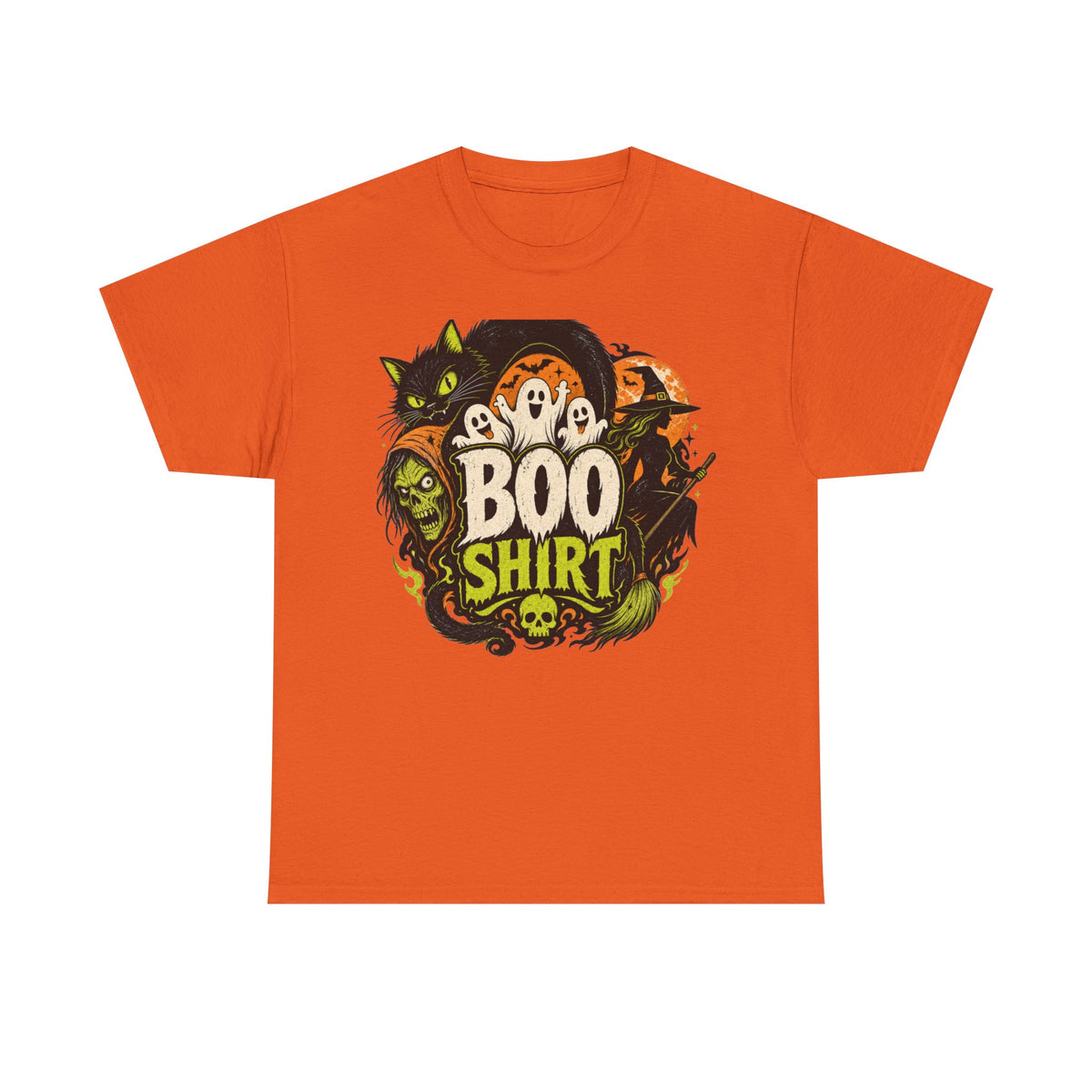 Unisex Heavy Cotton Tee, halloween shirt