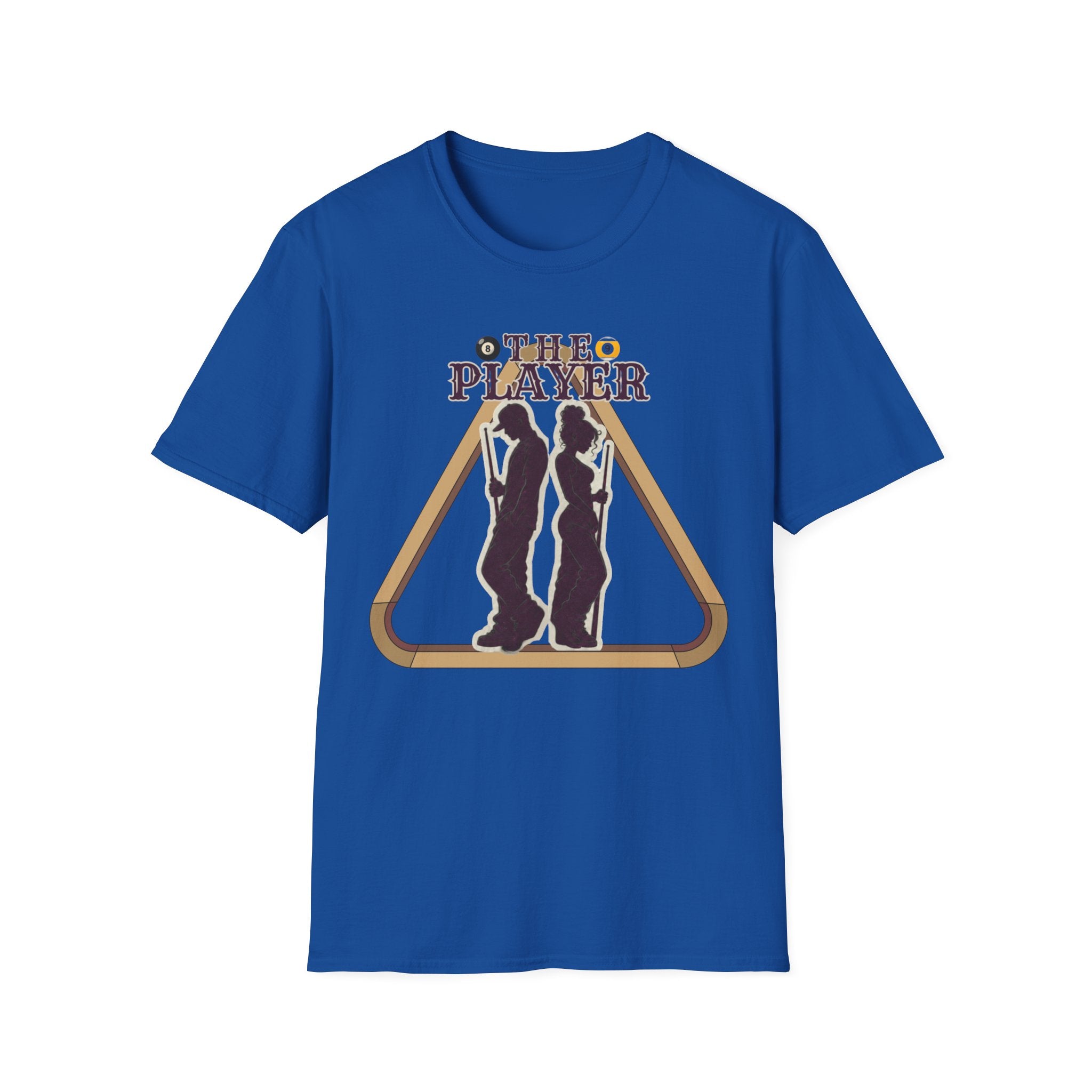 Unisex Softstyle T-Shirt, pool player shirt