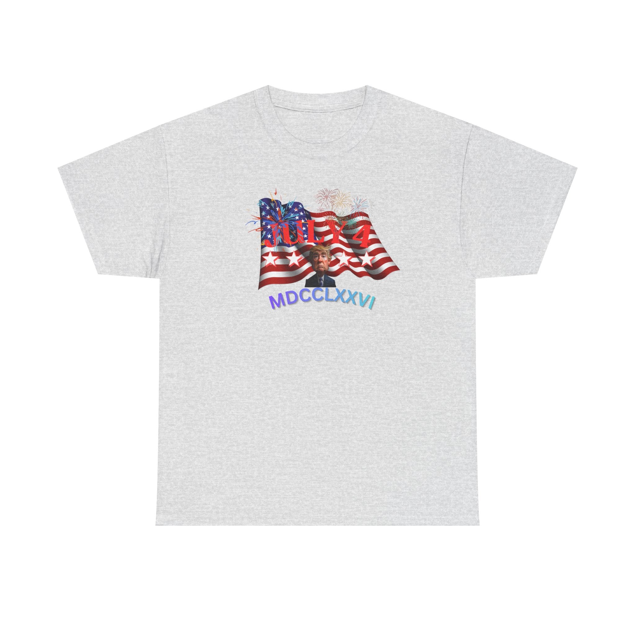 Unisex Heavy Cotton Tee, July 4 1776