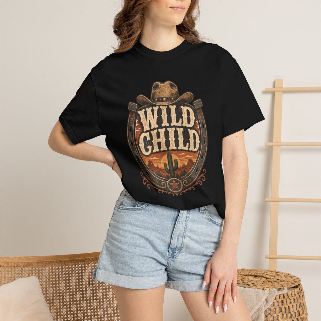 Unisex Garment-Dyed T-shirt, Wild Child shirt