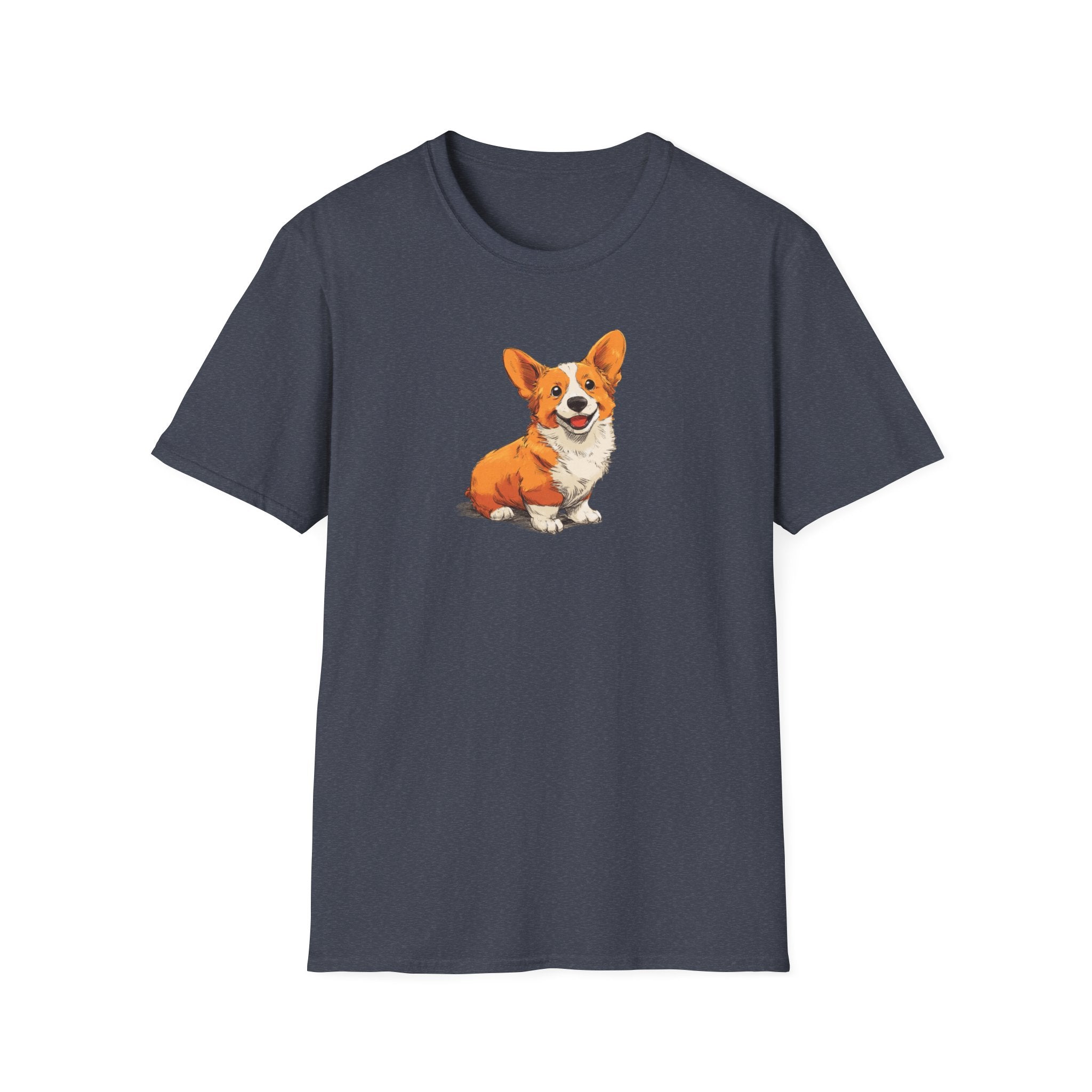Unisex Softstyle T-Shirt, Corgi