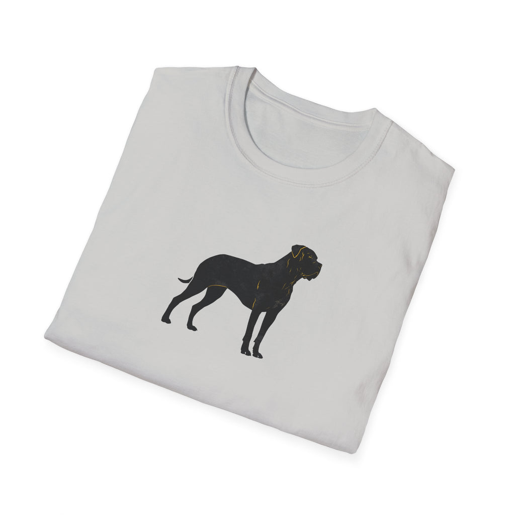 Unisex Softstyle T-Shirt, Portrait  of Dog