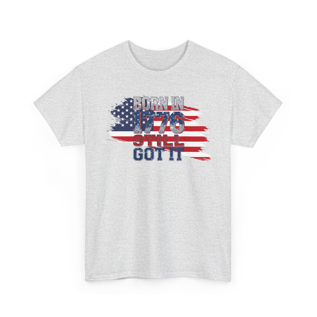 Unisex Heavy Cotton Tee, born 1776