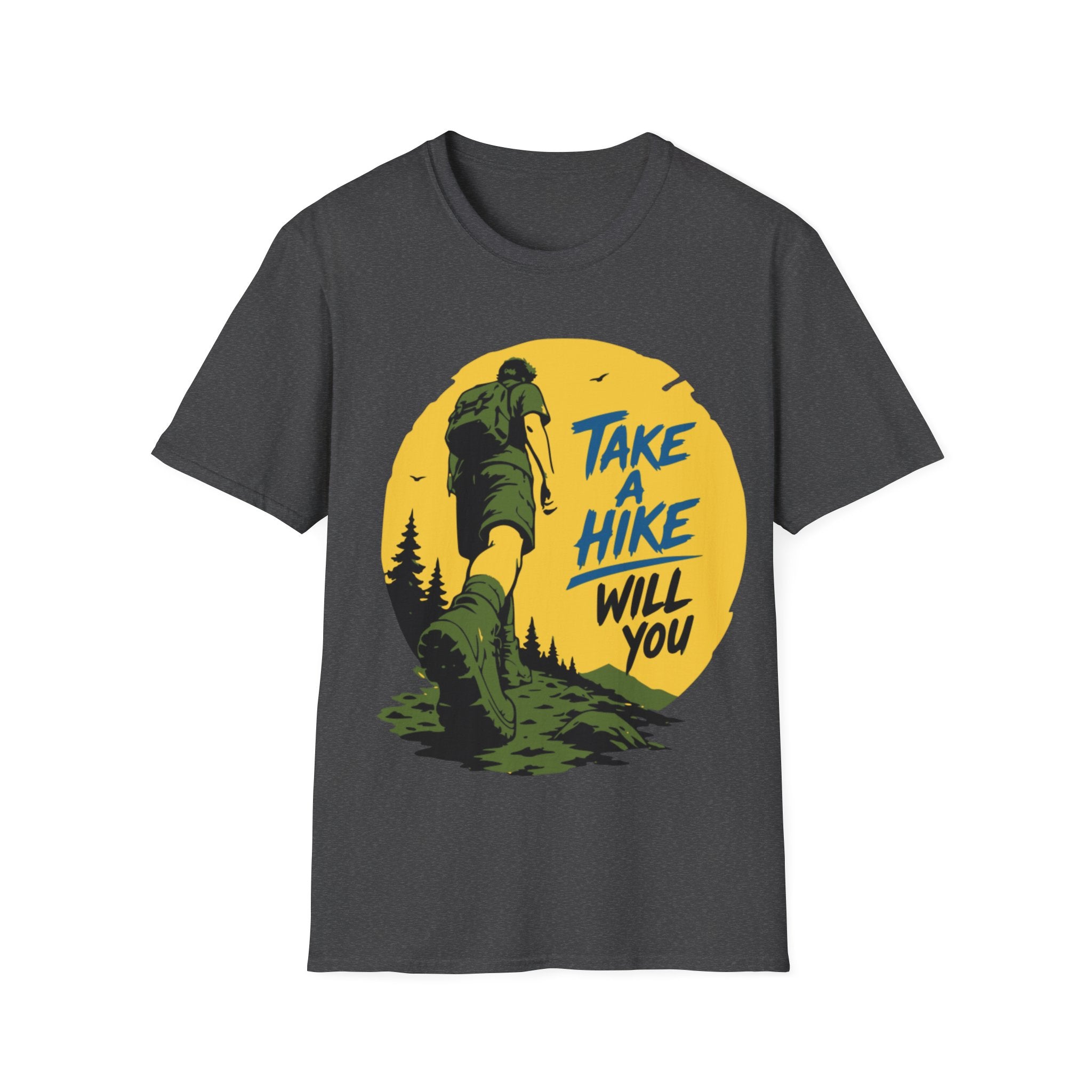 Unisex Softstyle T-Shirt, taking a hike shirt