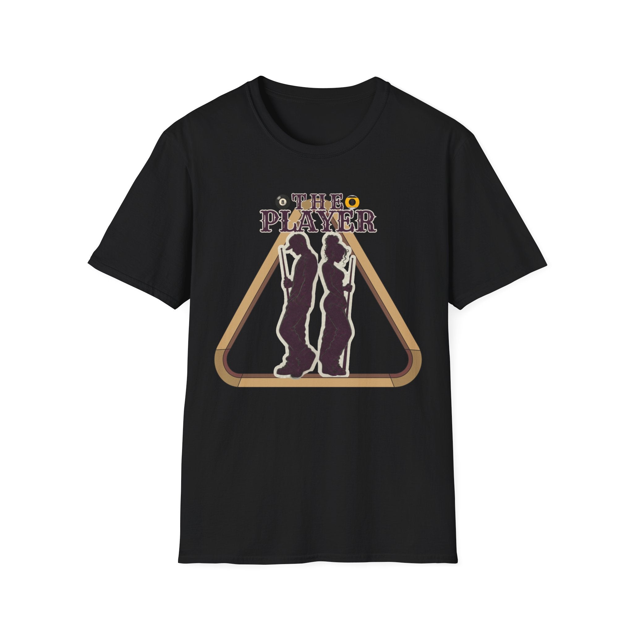 Unisex Softstyle T-Shirt, pool player shirt
