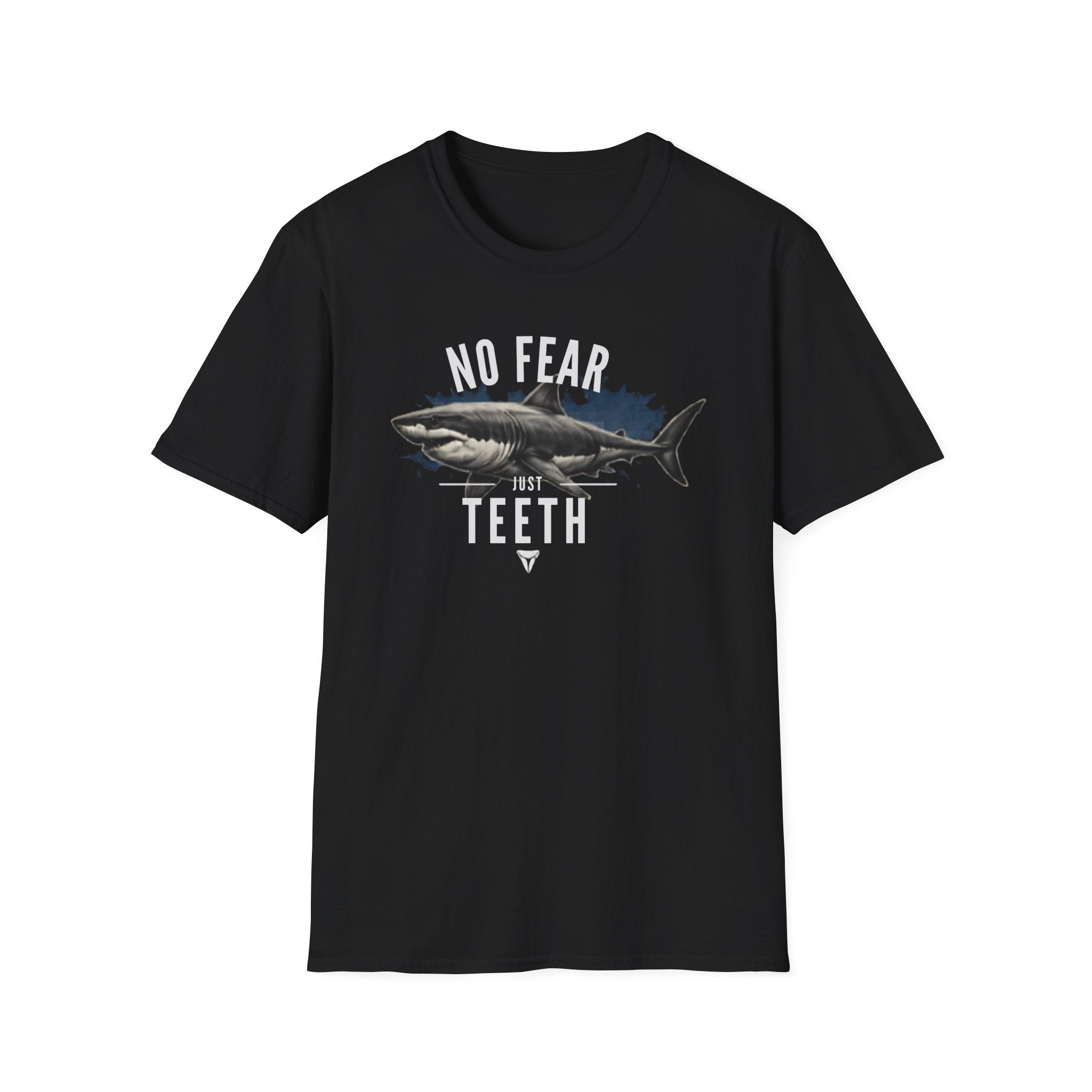 Unisex Softstyle T-Shirt, Great White Shark T-Shirt, Vintage Ocean Predator Tee, Shark Lover Gift, Marine Life Shirt, Apex Predator Graphic Tee, Beach Ocean Shirt