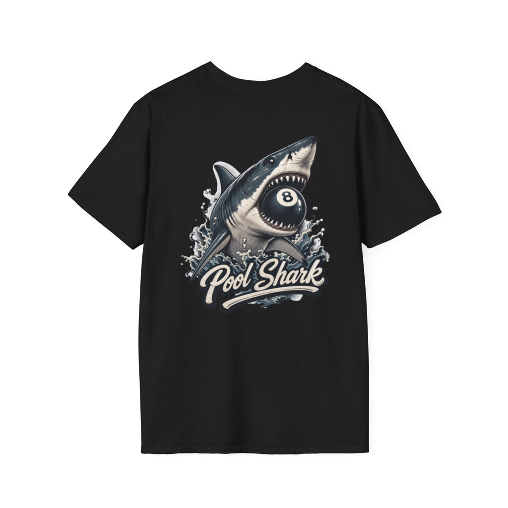 Unisex Softstyle T-Shirt, pool player t-shirt