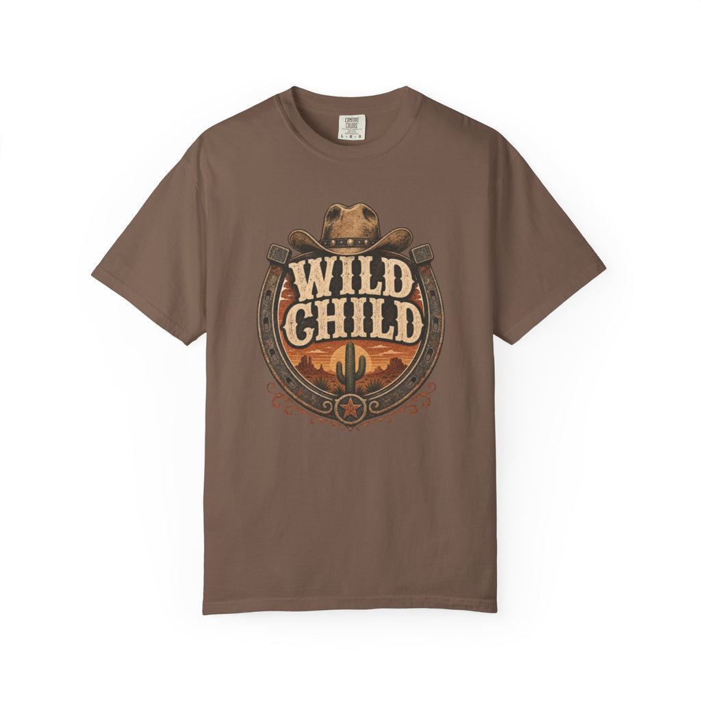 Unisex Garment-Dyed T-shirt, Wild Child shirt