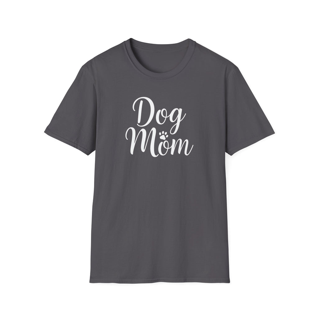 Unisex Softstyle T-Shirt, Dog Mom Shirt, Cute Dog Lover Tee, Gift for Dog Mom