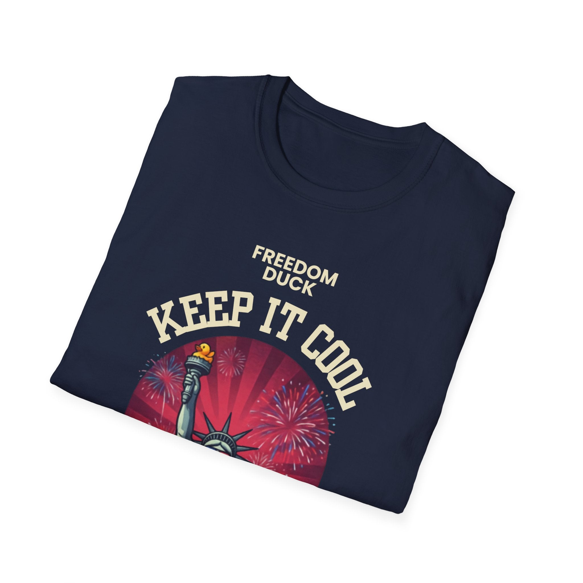 Unisex Softstyle T-Shirt, Statue of Liberty
