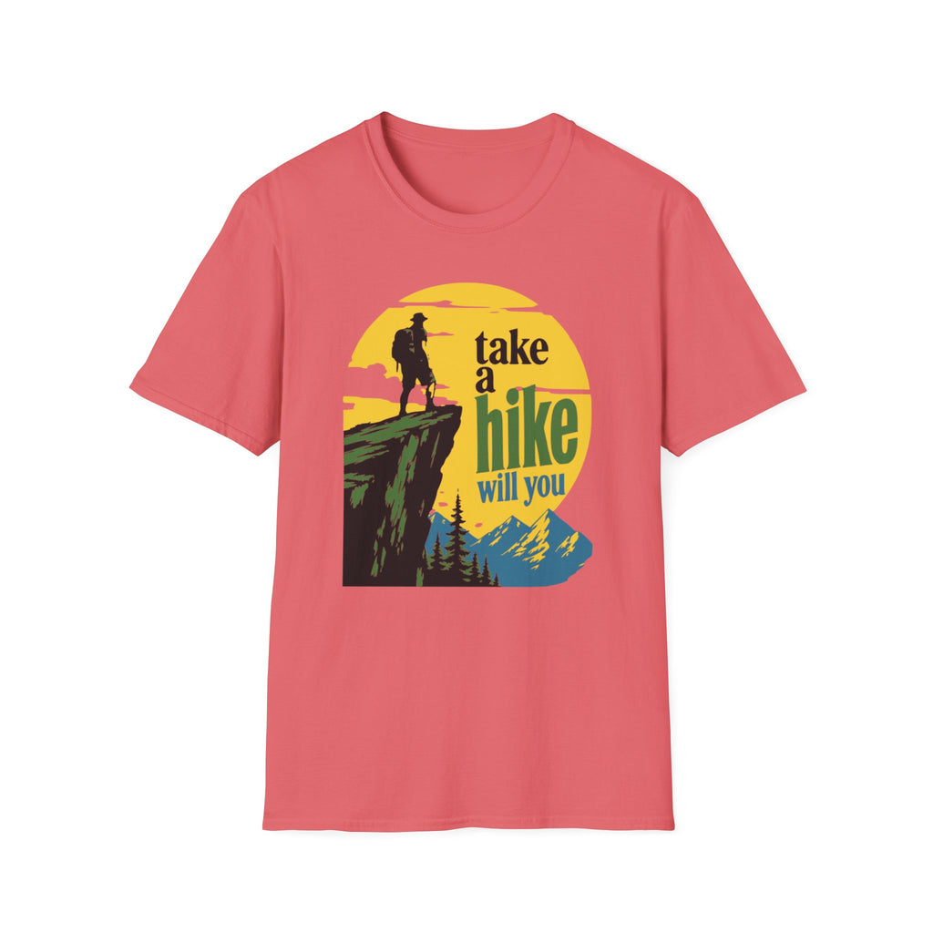 Unisex Softstyle T-Shirt, hiker t- shirt