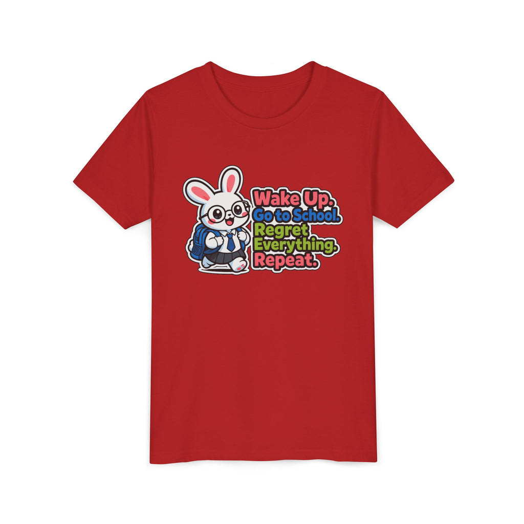 Youth Short Sleeve Tee, back to school shirt