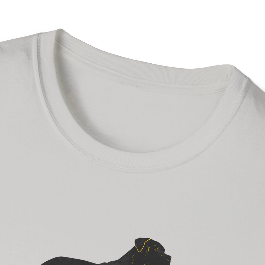 Unisex Softstyle T-Shirt, Portrait  of Dog