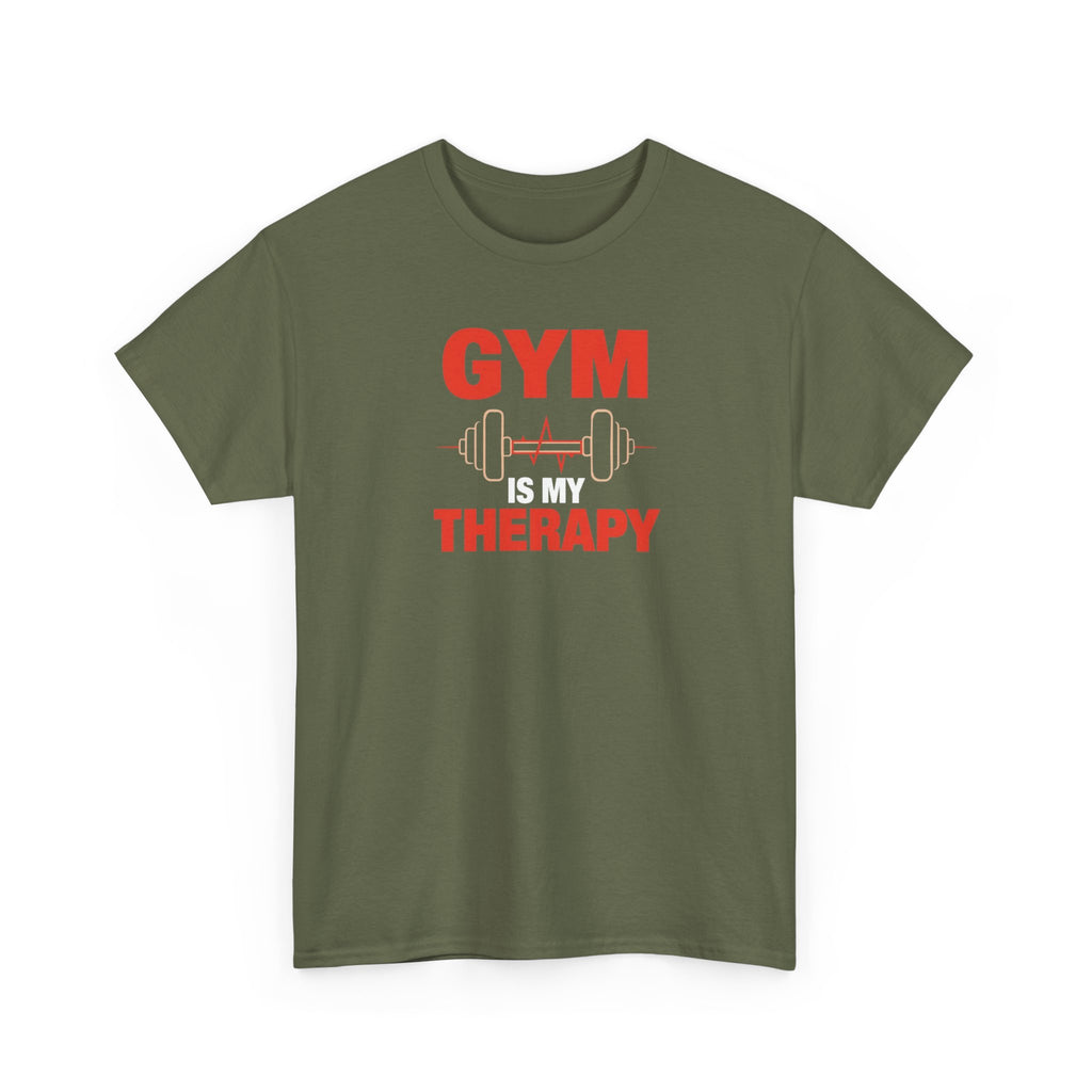 Unisex Heavy Cotton Tee, gym therapy