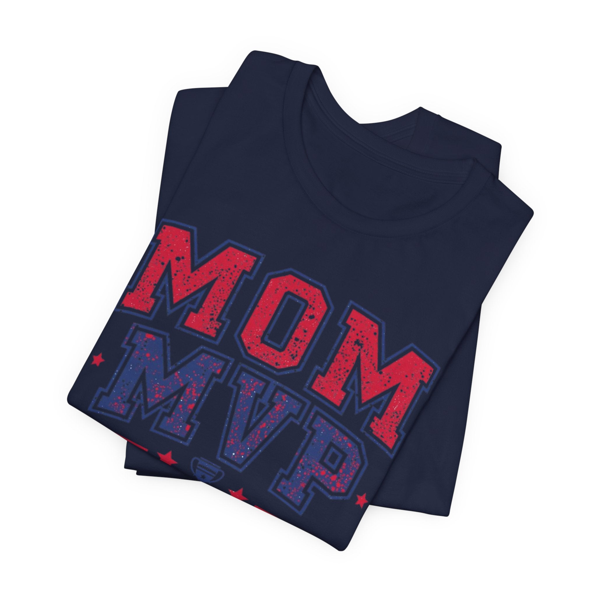 Unisex Jersey Short Sleeve Tee, Mother’s Day Mom MVP Shirt, Most Valuable Mom T-Shirt, Sports Mom Gift, Baseball Football Mom Tee, Athletic Varsity Style Shirt