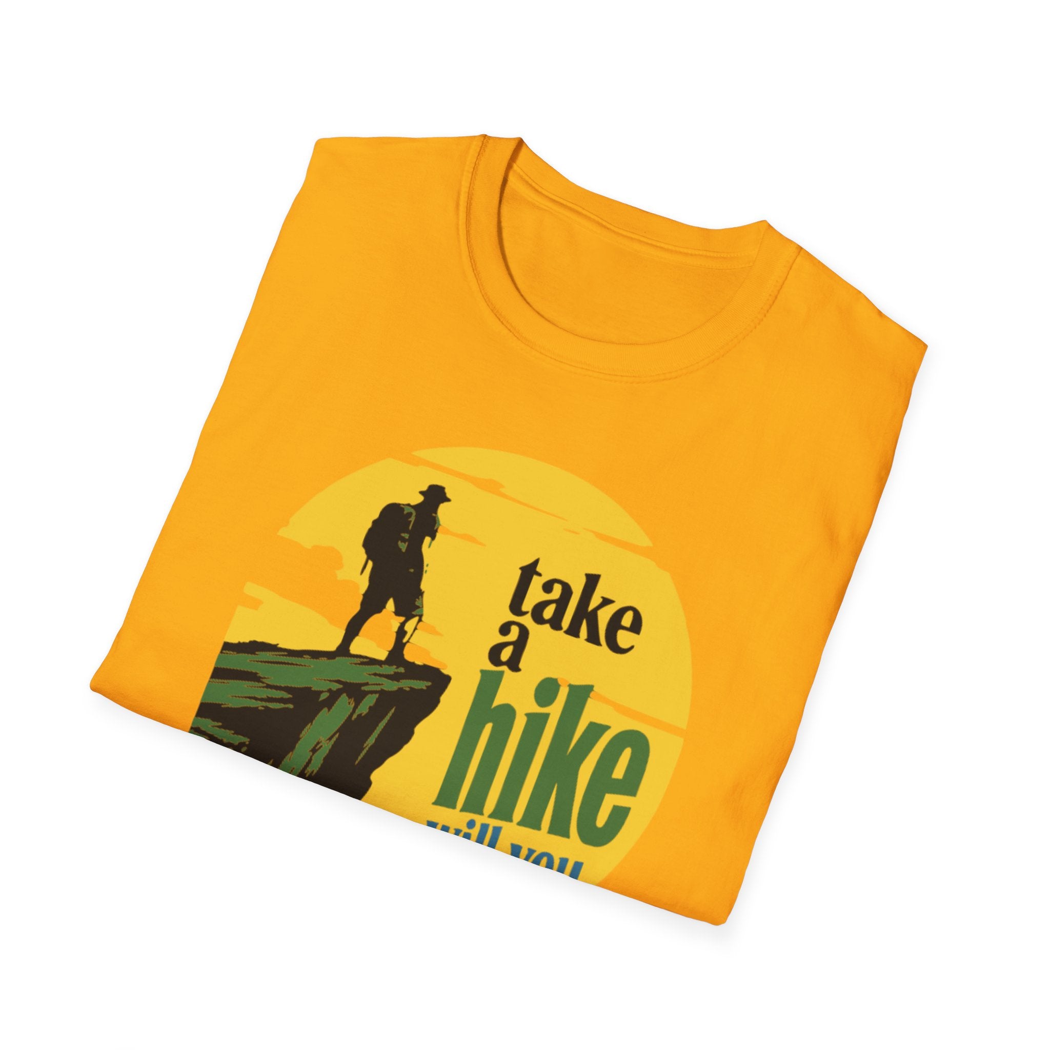 Unisex Softstyle T-Shirt, hiker t- shirt