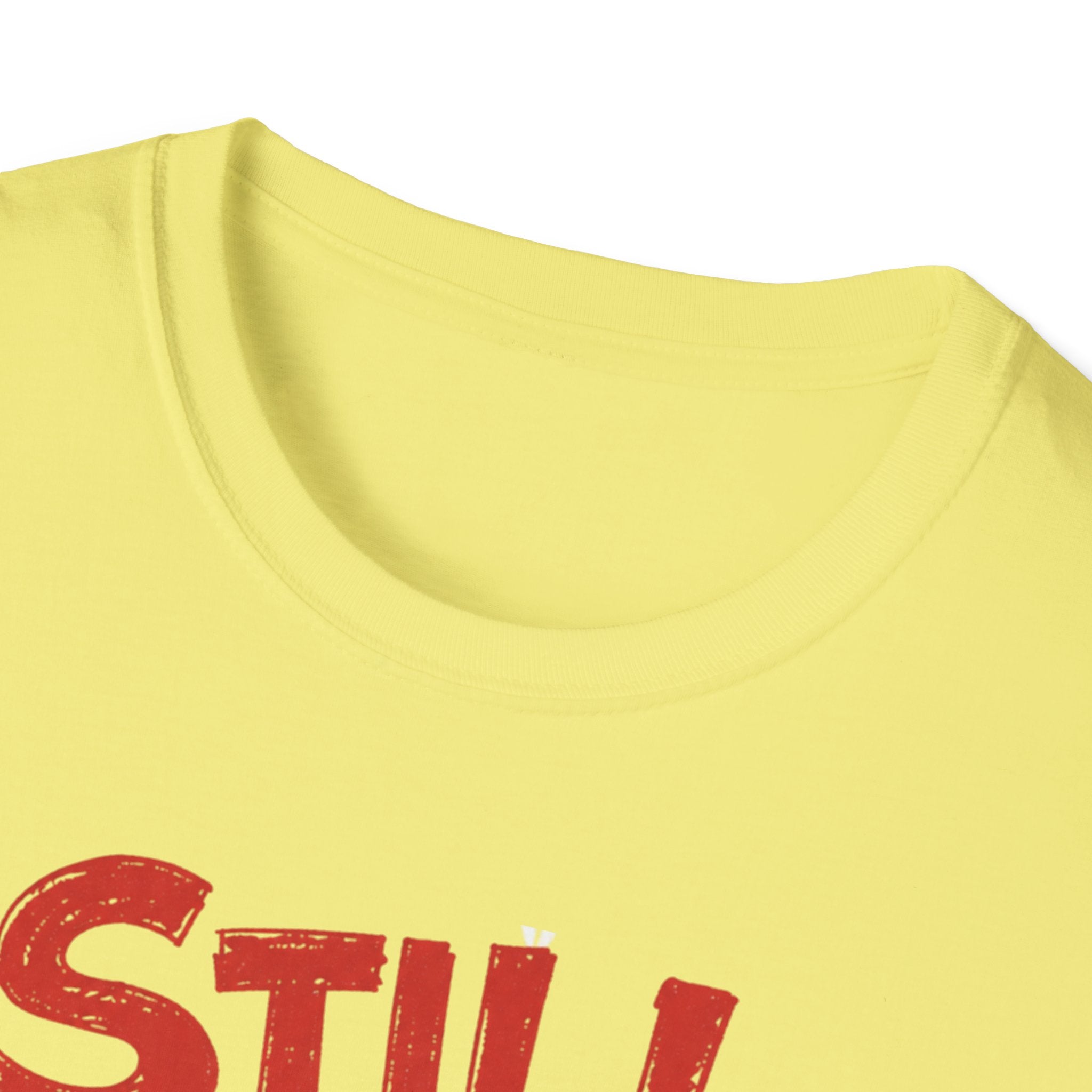Unisex Softstyle T-Shirt, pool player still hustling