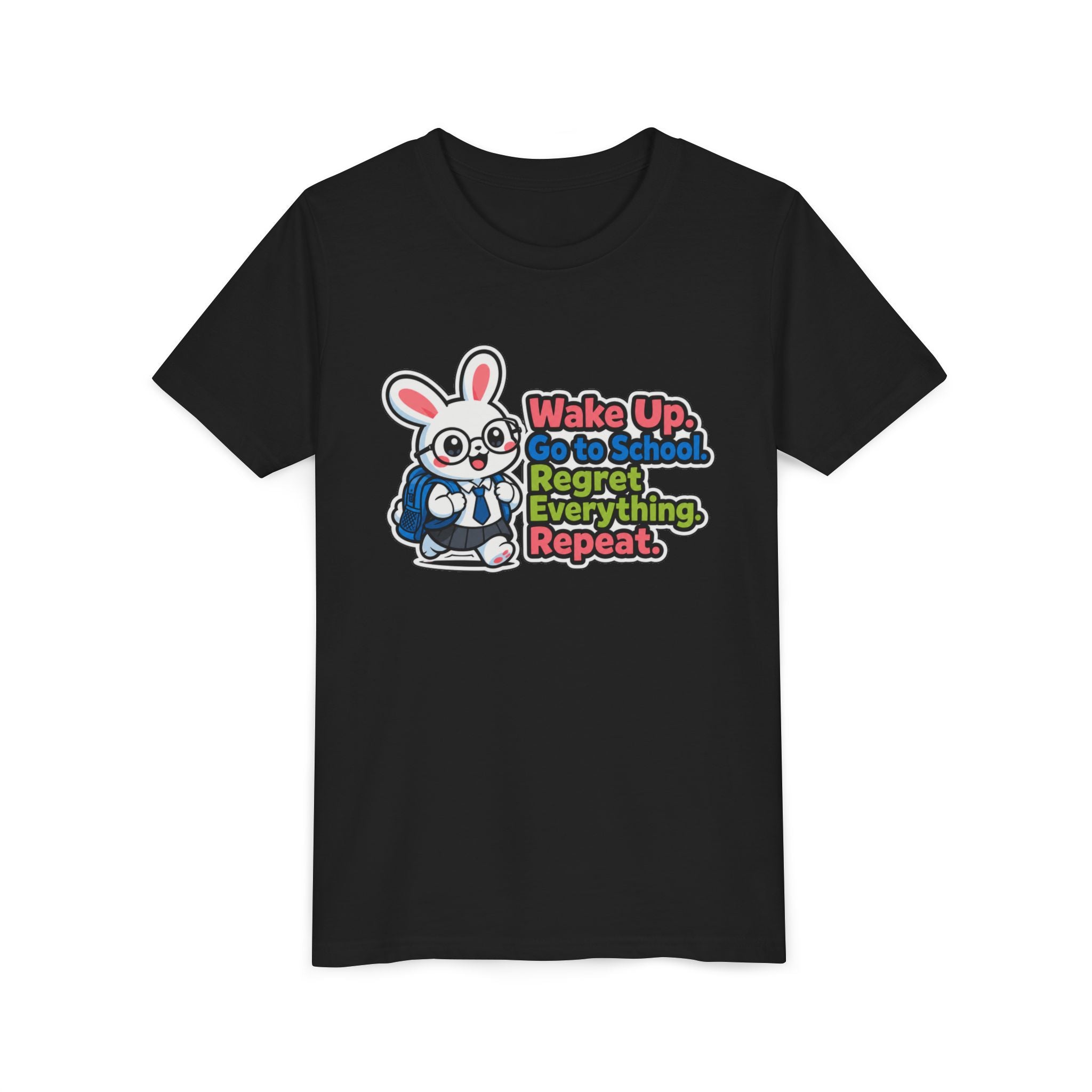 Youth Short Sleeve Tee, back to school shirt
