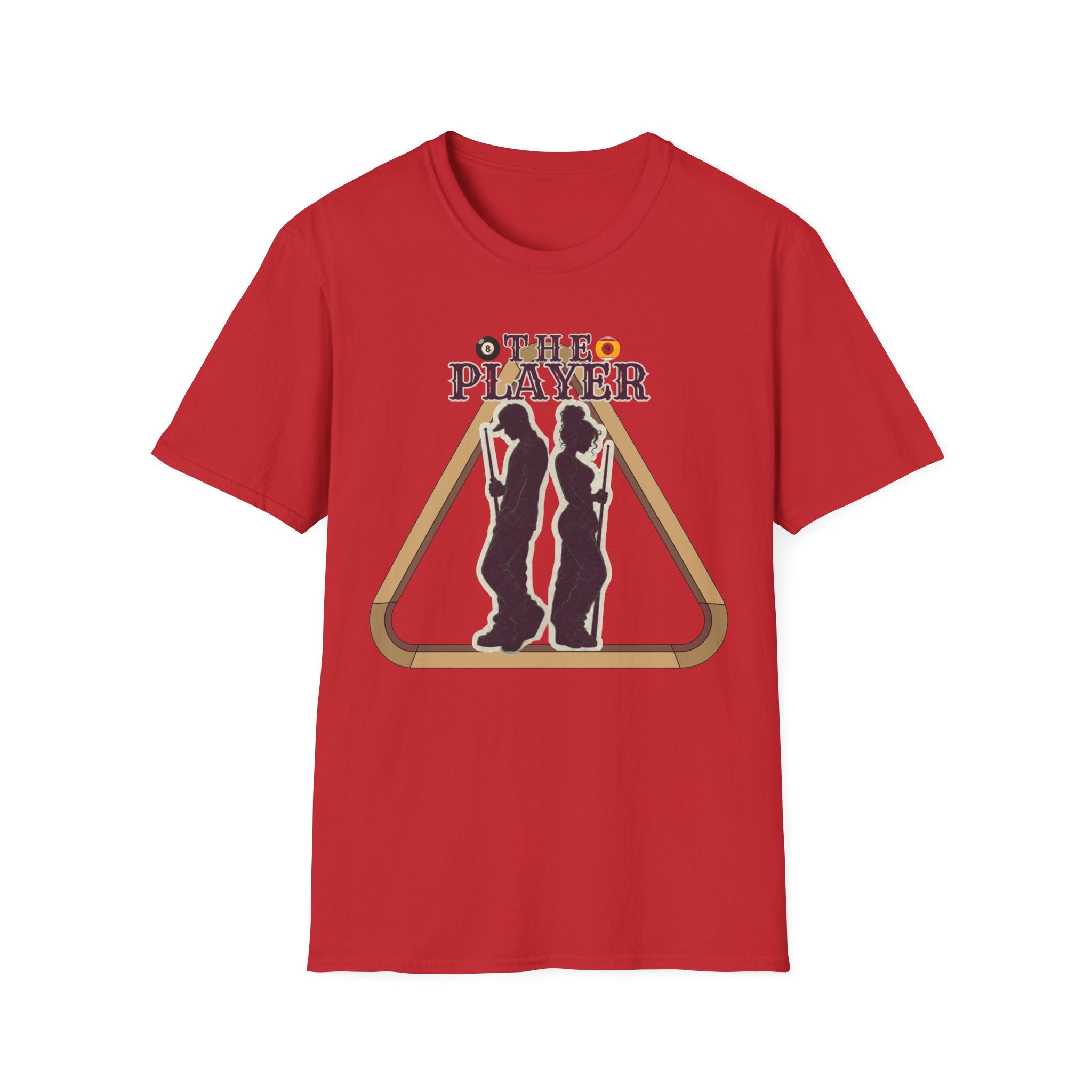 Unisex Softstyle T-Shirt, pool player shirt