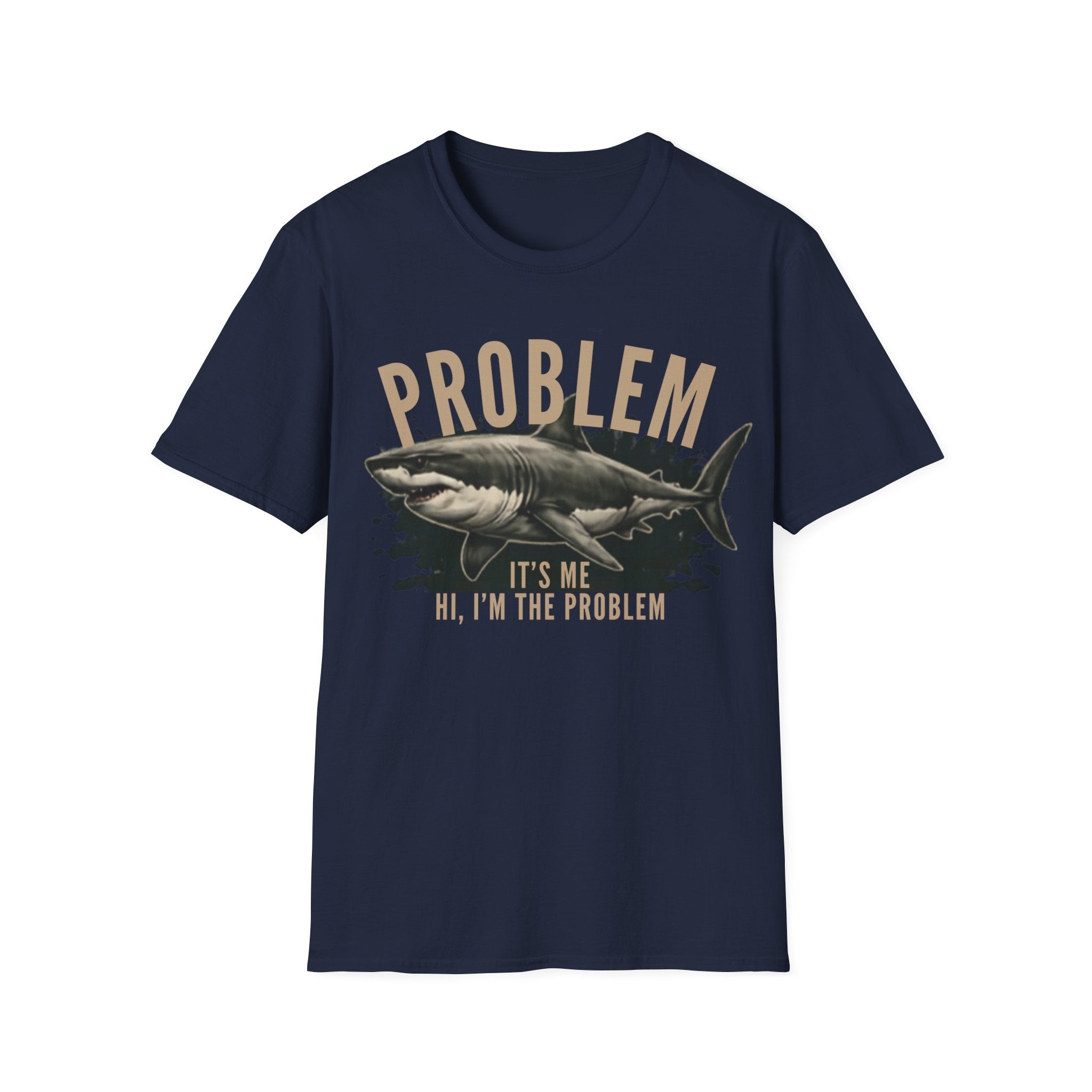 Unisex Softstyle T-Shirt, Great White Shark T-Shirt, Vintage Ocean Predator Tee, Shark Lover Gift, Marine Life Shirt, Apex Predator Graphic Tee, Beach Ocean Shirt