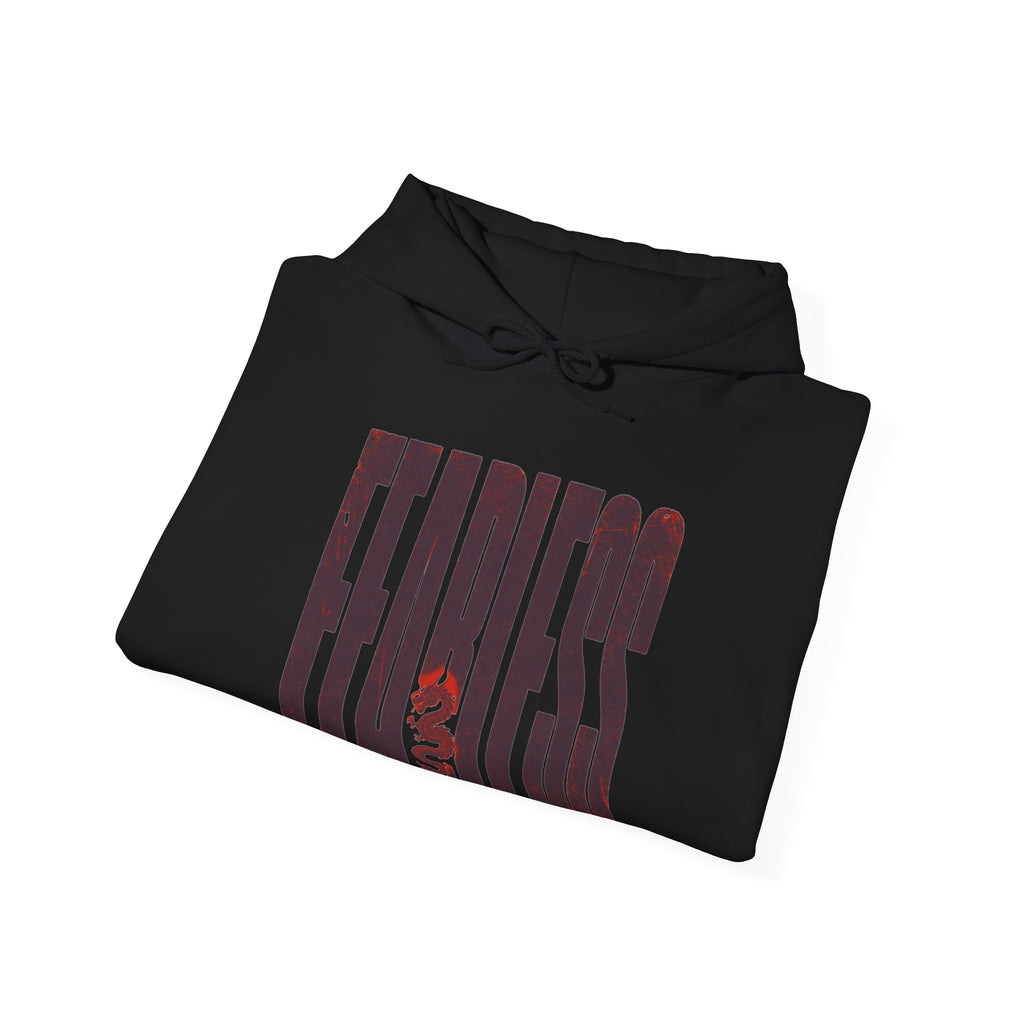 Unisex Heavy Blend™ Hooded Sweatshirt, typography fearless
