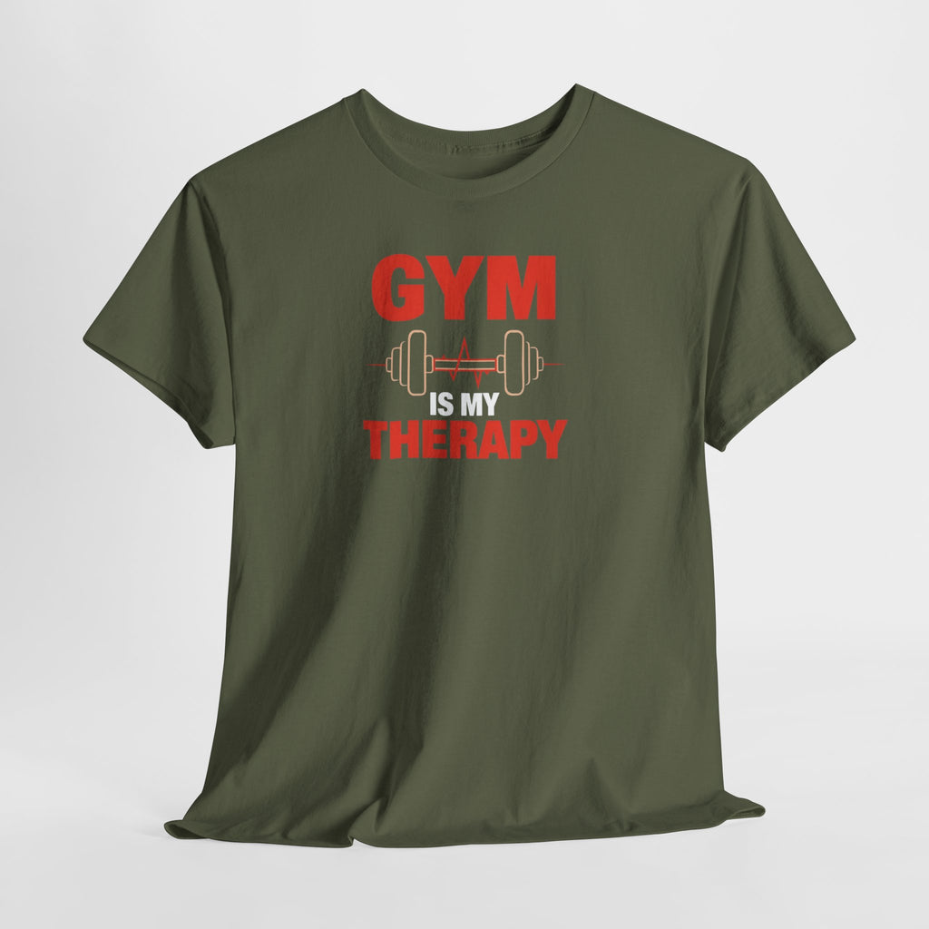 Unisex Heavy Cotton Tee, gym therapy