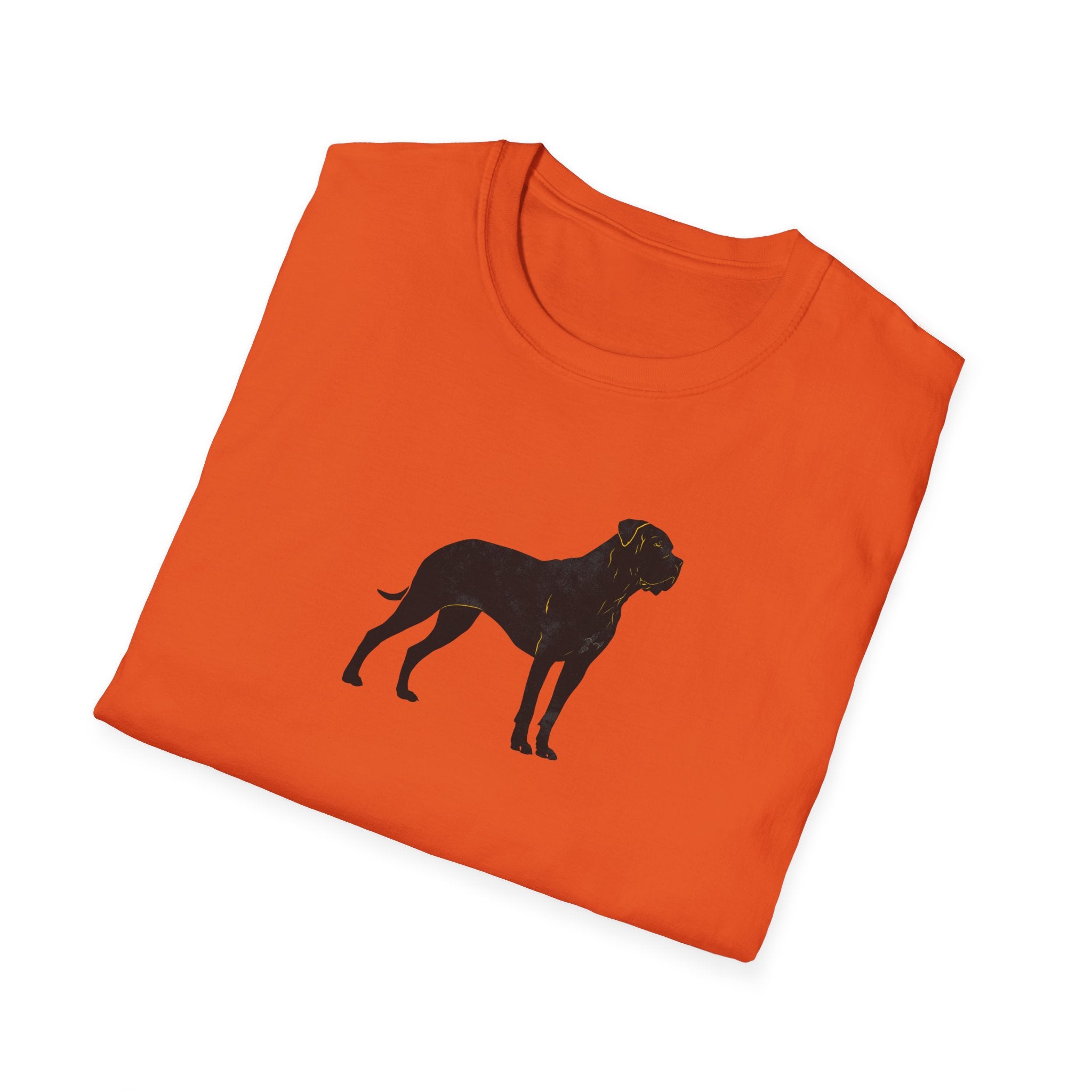 Unisex Softstyle T-Shirt, Portrait  of Dog