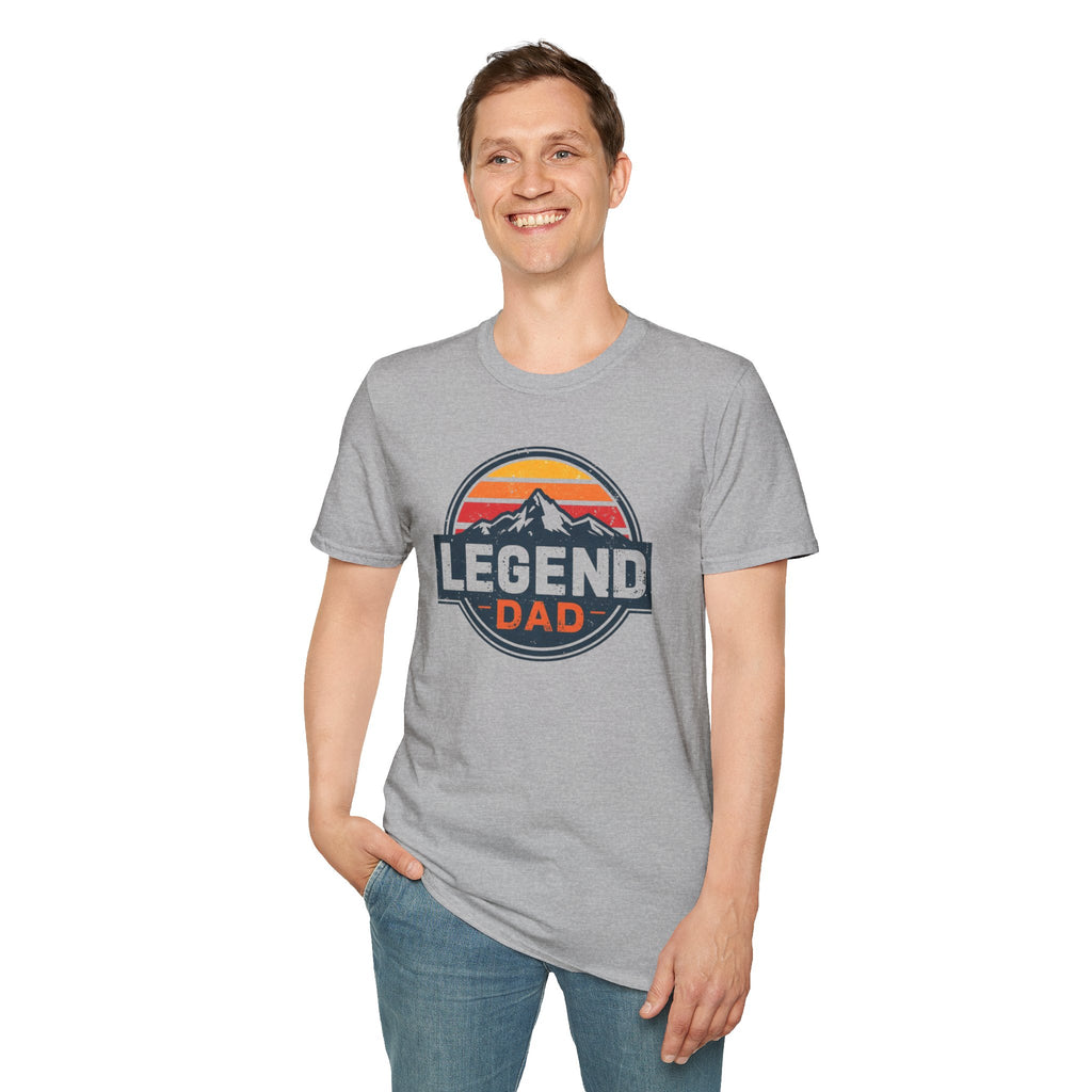 Unisex Softstyle T-Shirt, legend dad