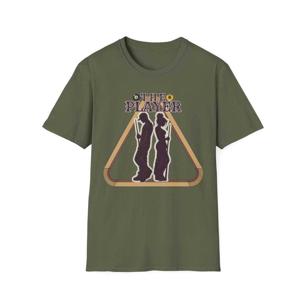Unisex Softstyle T-Shirt, pool player shirt