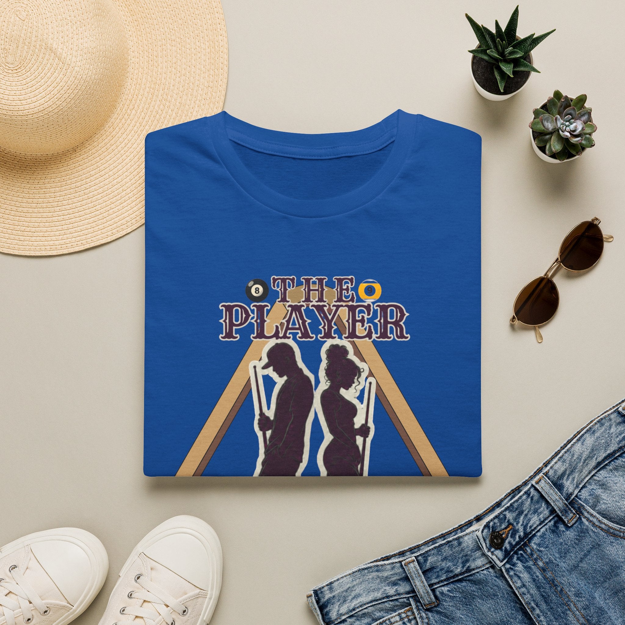 Unisex Softstyle T-Shirt, pool player shirt