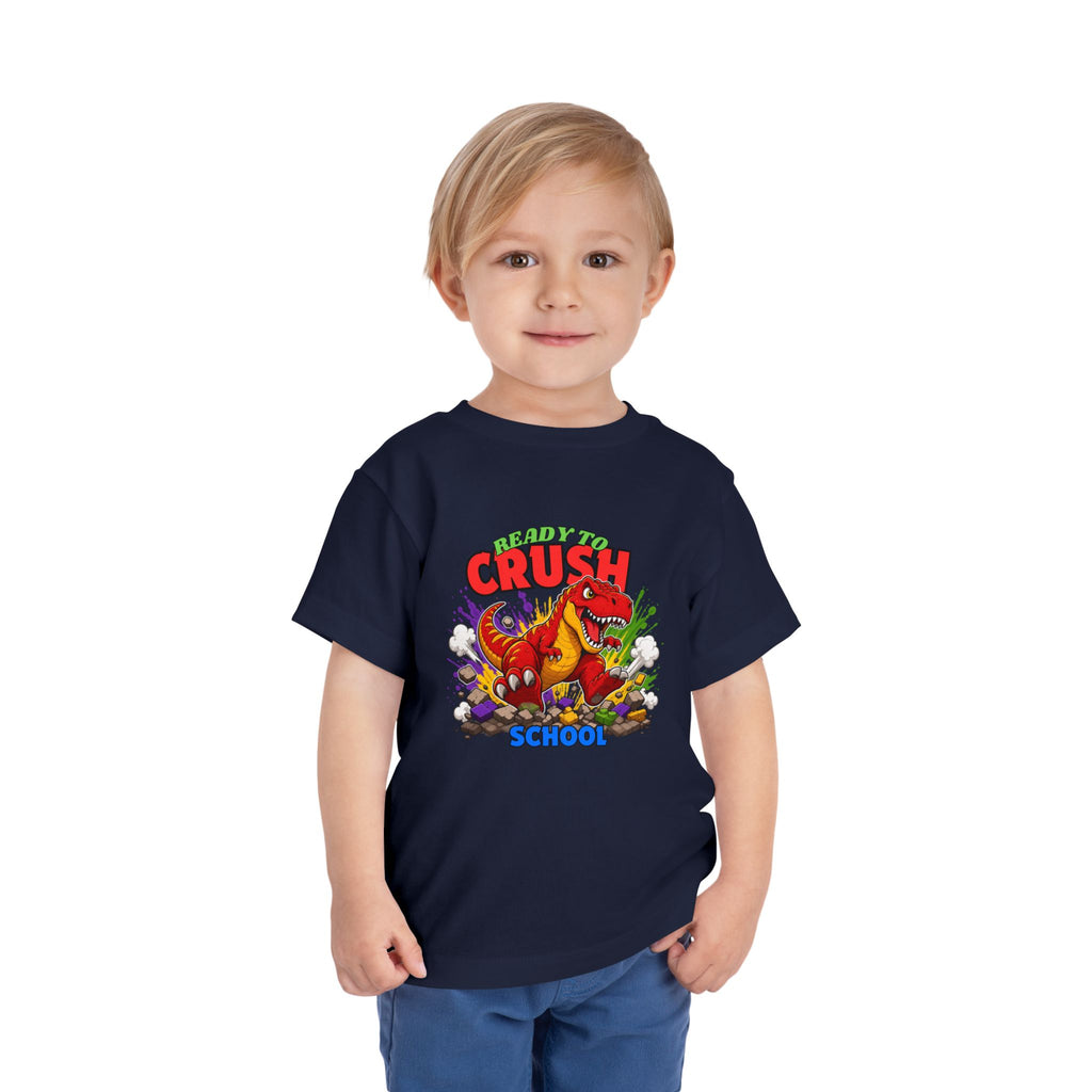 Toddler Short Sleeve Tee, t-rex
