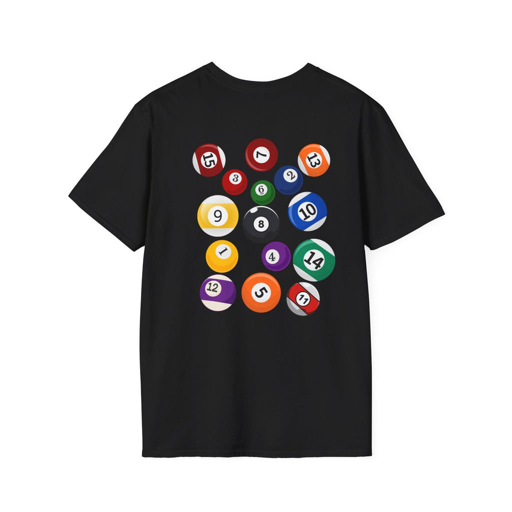 Unisex Softstyle T-Shirt, pool players t-shirt