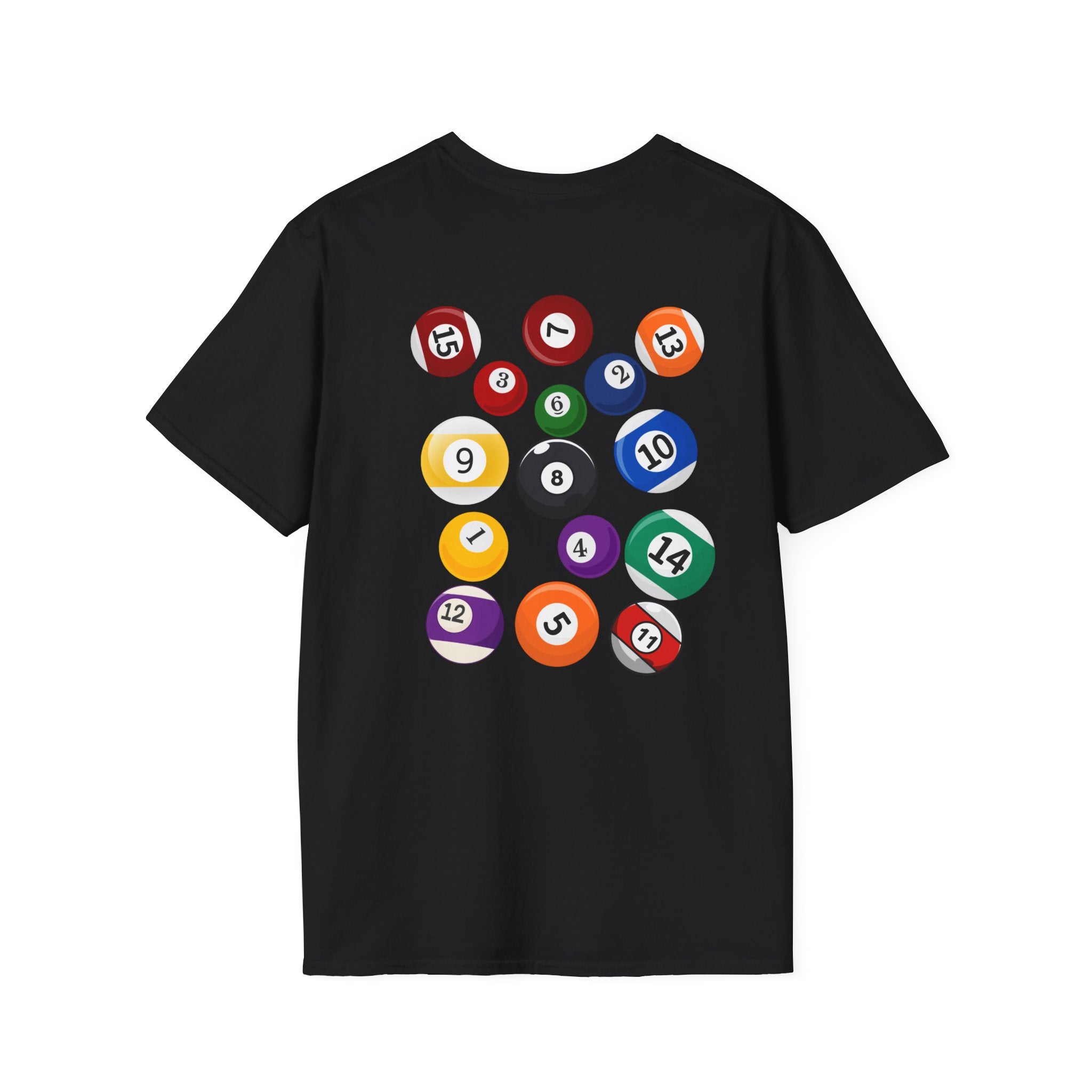 Unisex Softstyle T-Shirt, pool players t-shirt