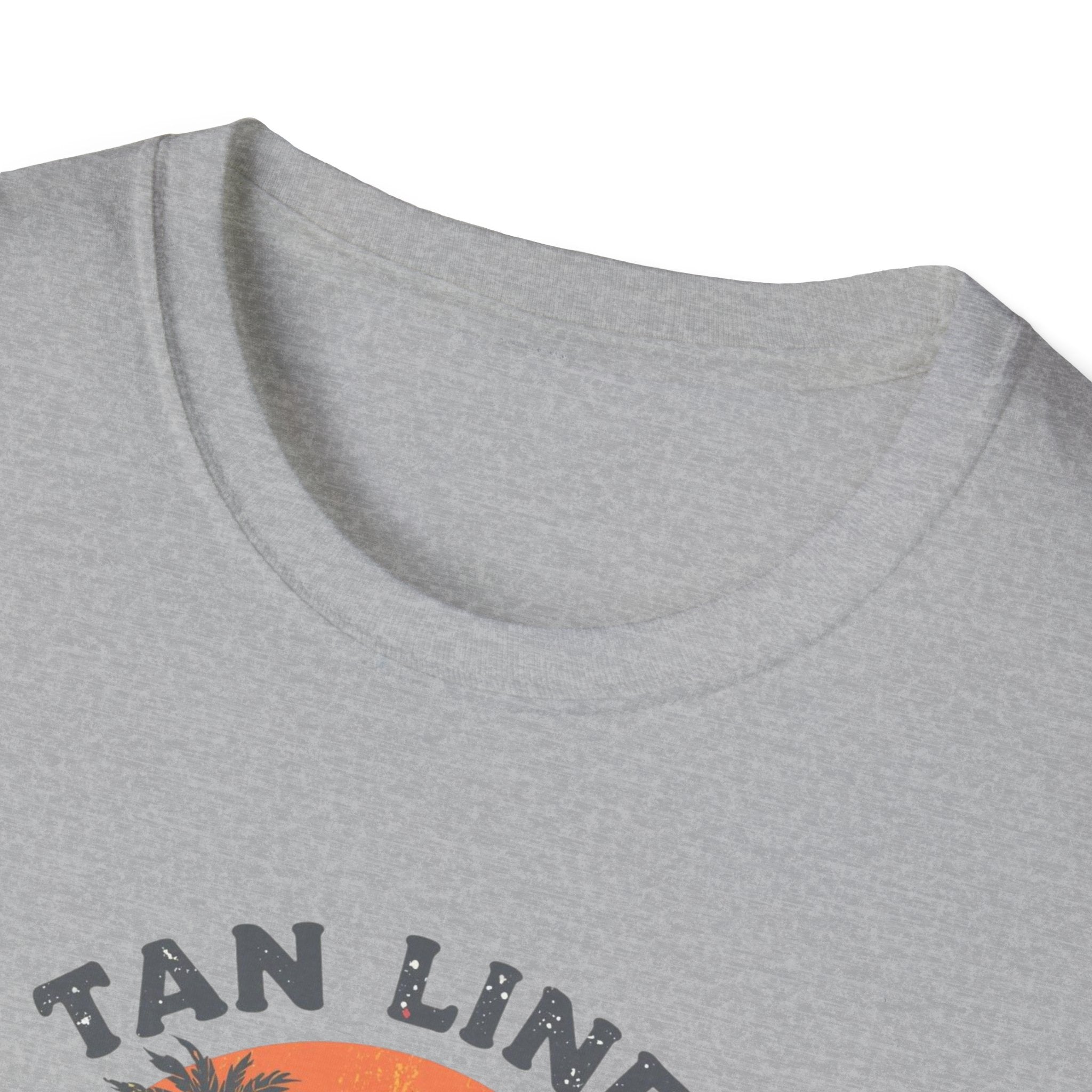 Unisex Softstyle T-Shirt, tan lines good times