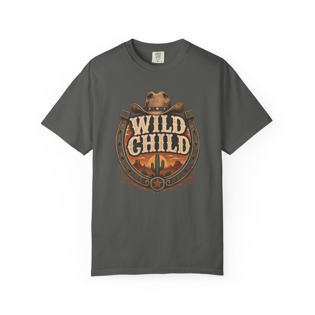 Unisex Garment-Dyed T-shirt, Wild Child shirt