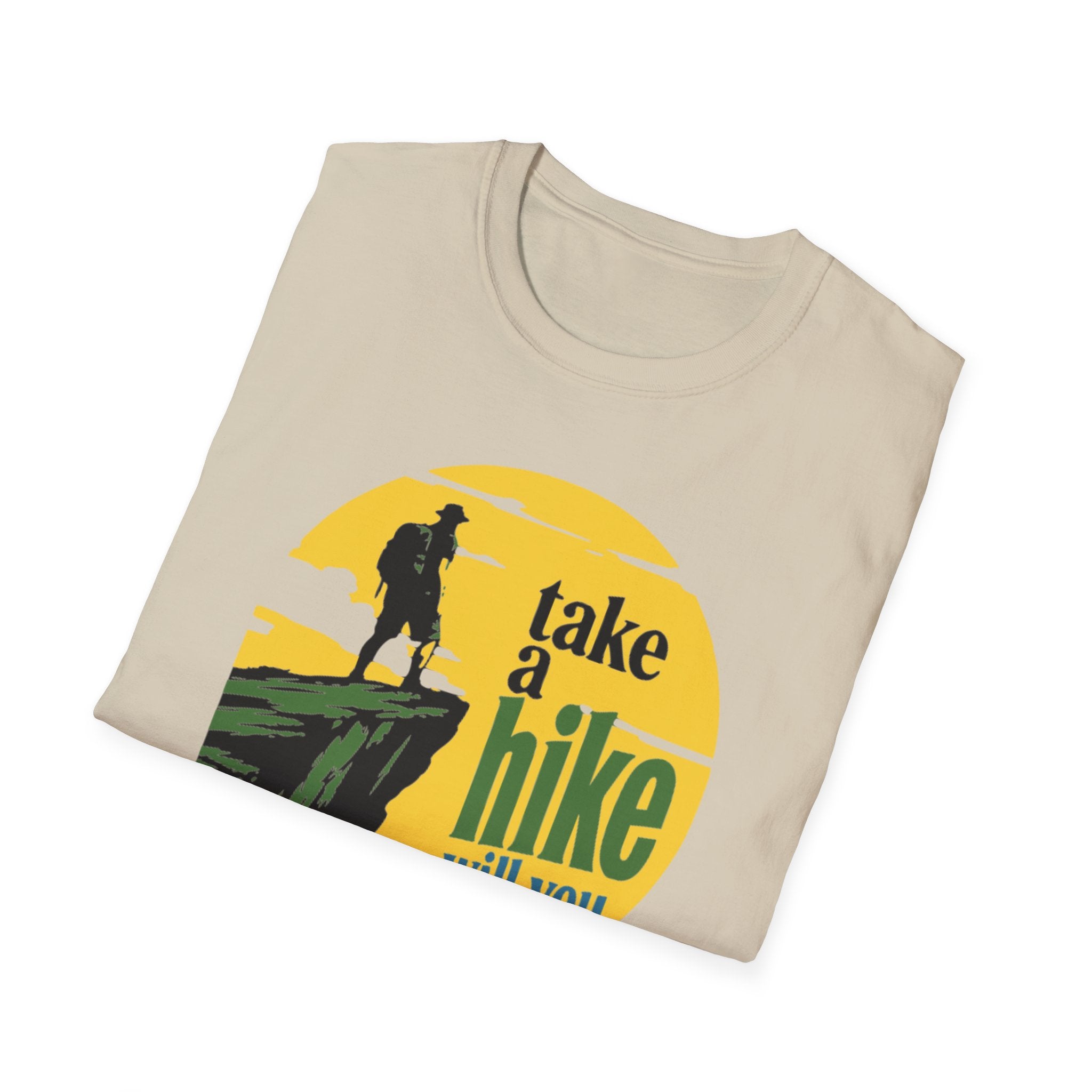 Unisex Softstyle T-Shirt, hiker t- shirt