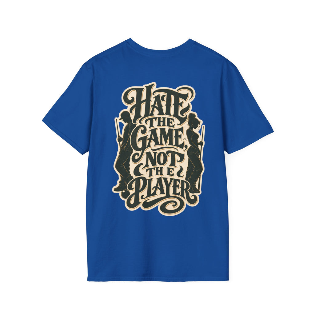 Unisex Softstyle T-Shirt, pool player shirt