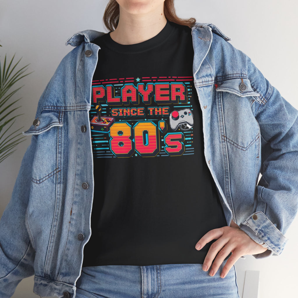 Unisex Heavy Cotton Tee, 80's game