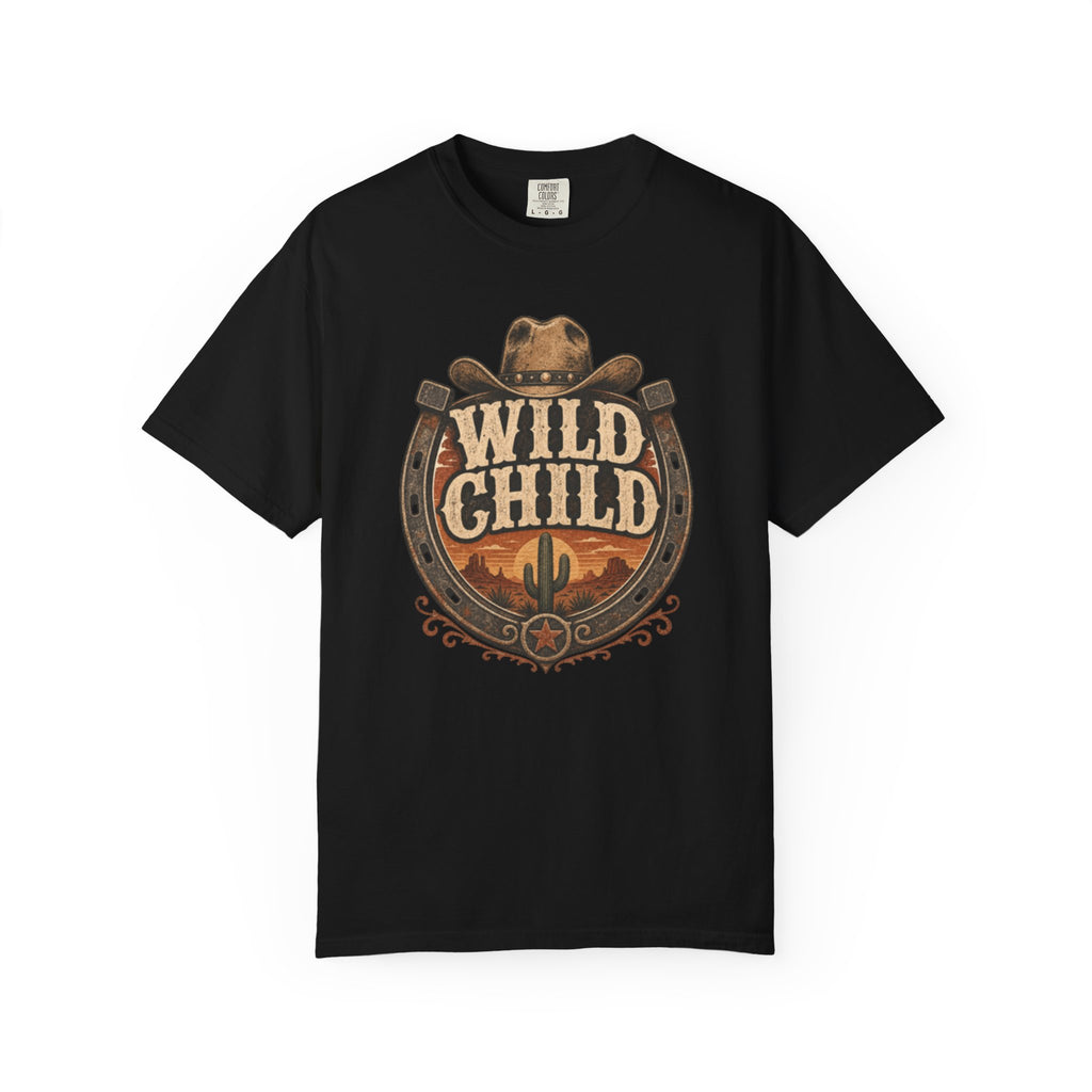 Unisex Garment-Dyed T-shirt, Wild Child shirt