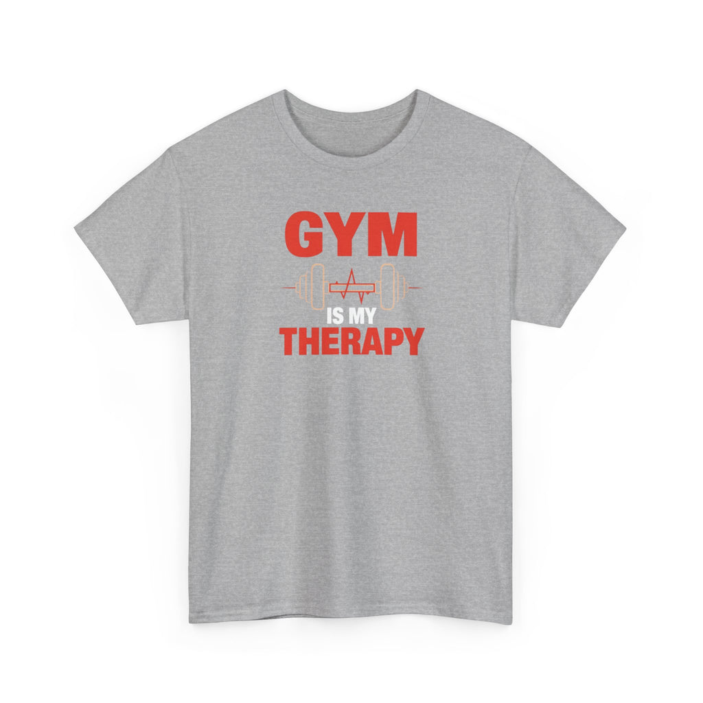 Unisex Heavy Cotton Tee, gym therapy