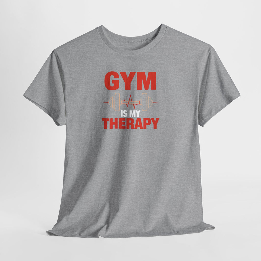 Unisex Heavy Cotton Tee, gym therapy