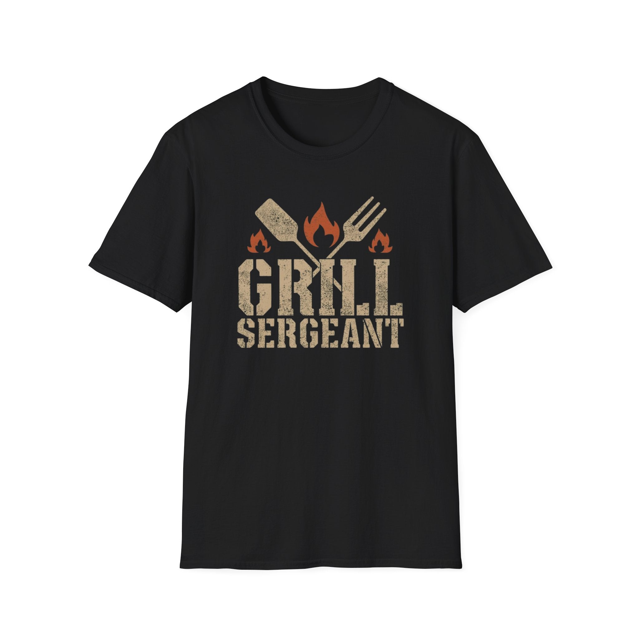 Unisex Softstyle T-Shirt, grill sergeant shirt, bbq dad shirt, funny dad shirt, grilling shirt, fathers day gift, dad bbq gift, grill master shirt, dad humor shirt, barbecue shirt, dad gift idea, mens...
