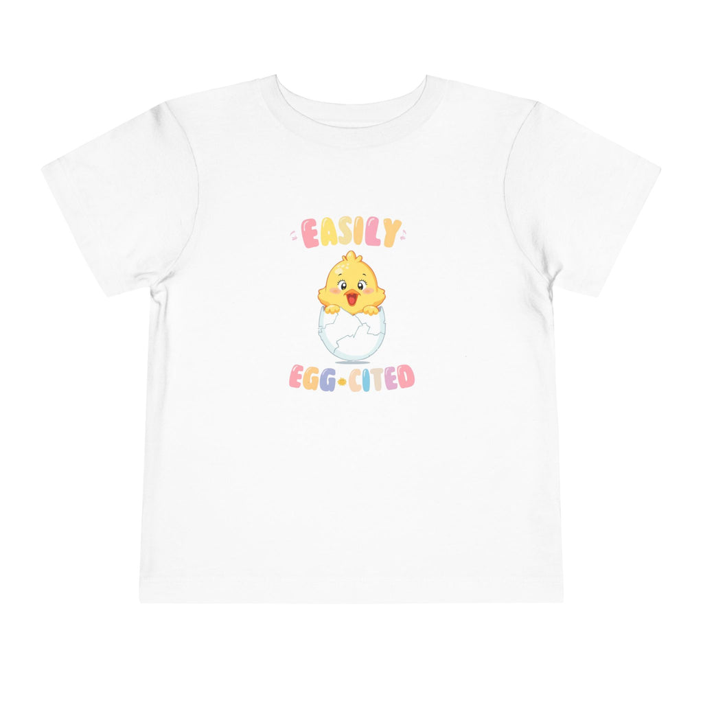 Toddler Short Sleeve Tee,easter chick shirt, egg pun shirt, funny easter shirt, cute chick tee