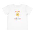 Toddler Short Sleeve Tee,easter chick shirt, egg pun shirt, funny easter shirt, cute chick tee
